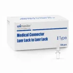 Konnektör + Luer Lock 3ml Enjektör